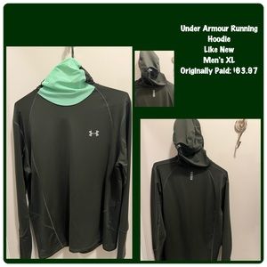 Mens Under Armour Running Hoodie